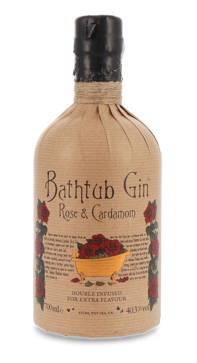 Bathtub Rose & Cardamom Gin 40,3% vol. 0,70l