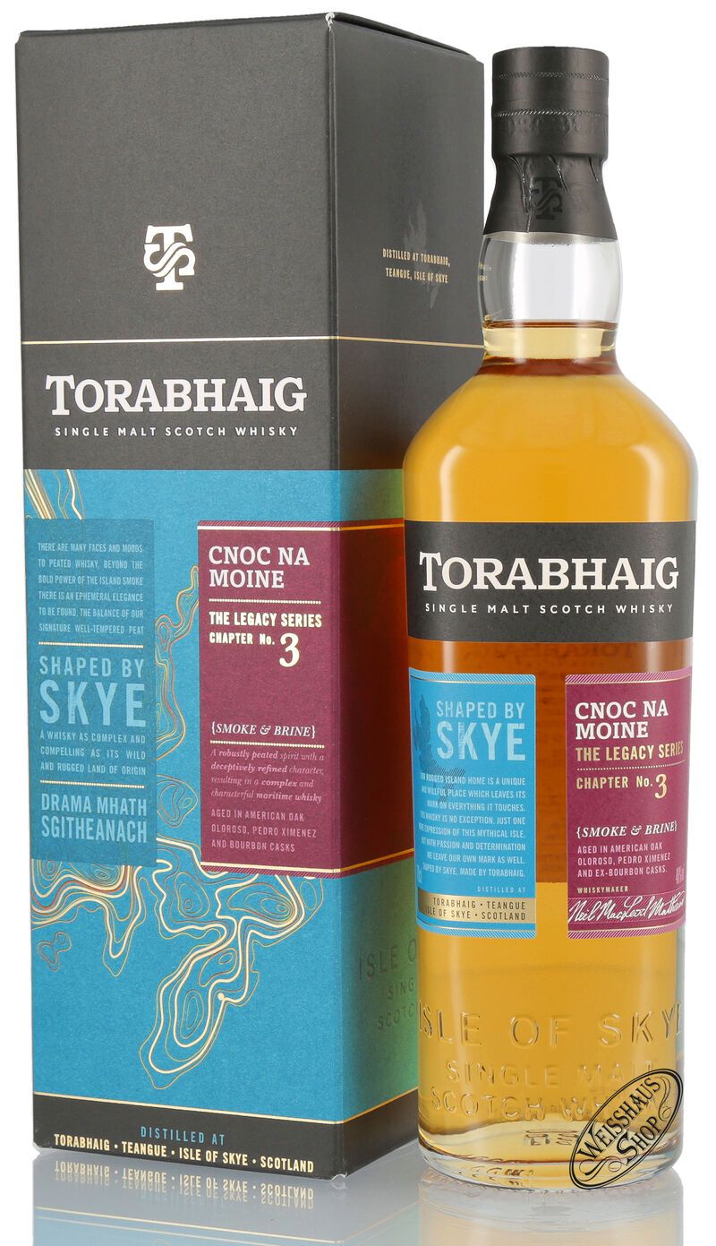 Torabhaig Cnoc Na Móine Whisky 46% vol. 0,70l Torabhaig Cnoc Na Móine Whisky 46% vol. 0,70l