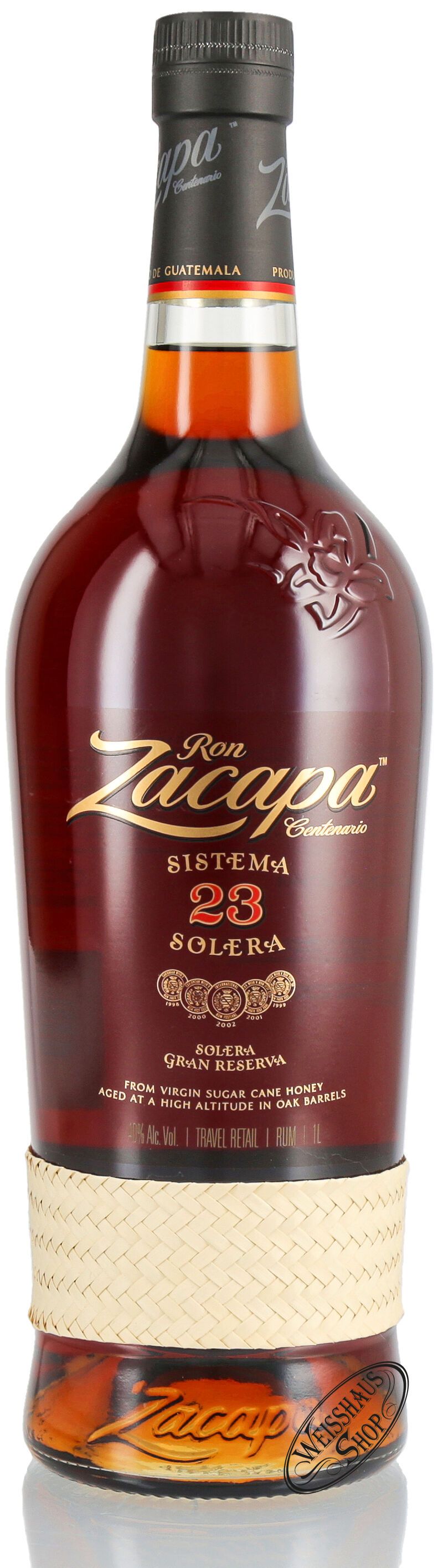 Ron Zacapa Solera Gran Reserva Rum 40% vol. 1,0l B-Ware