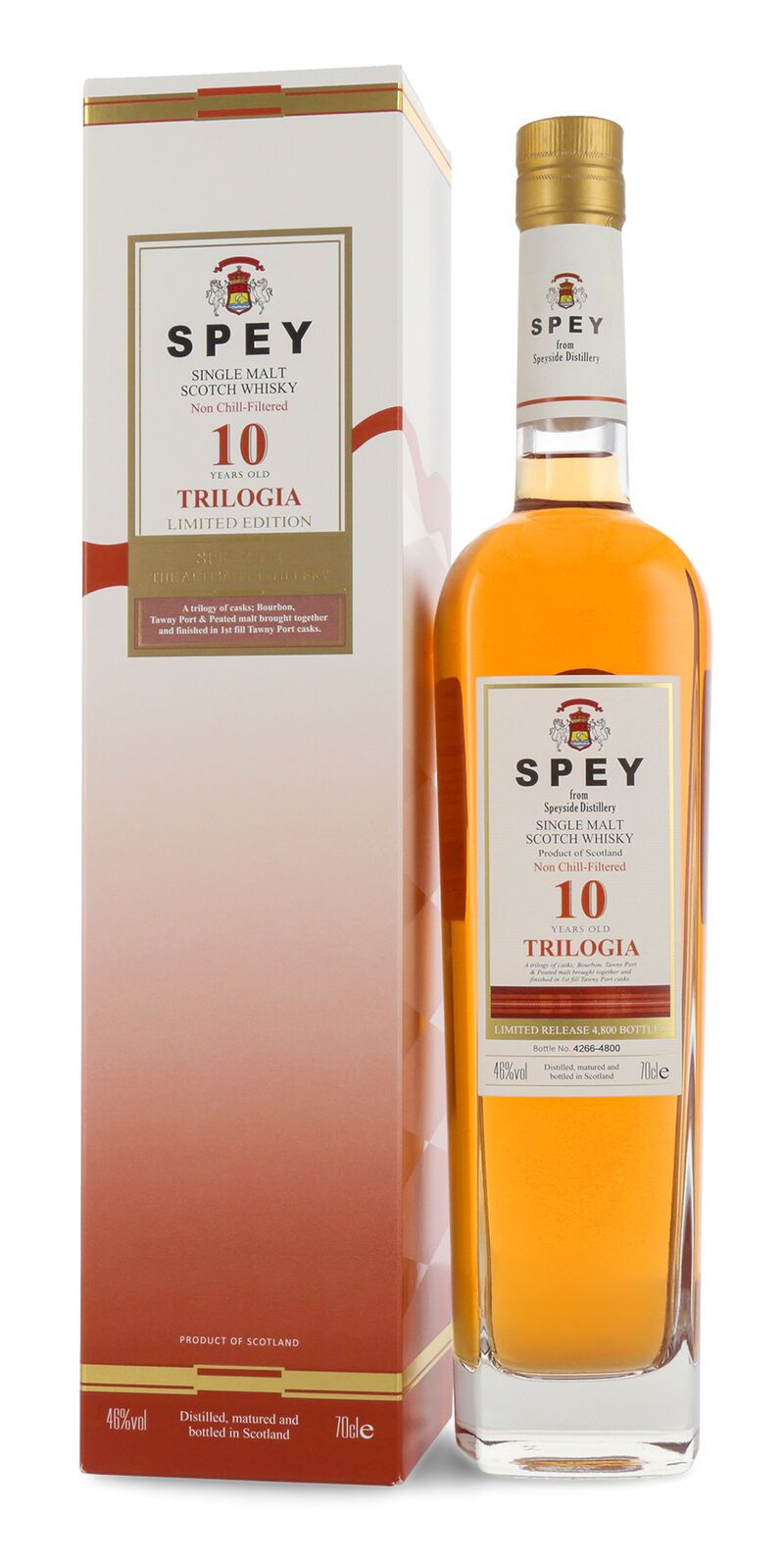 Spey Trilogia 10 YO Whisky 46% vol. 0,70l