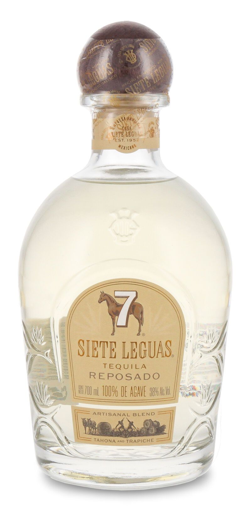Siete Leguas Tequila Reposado 38% vol. 0,70l