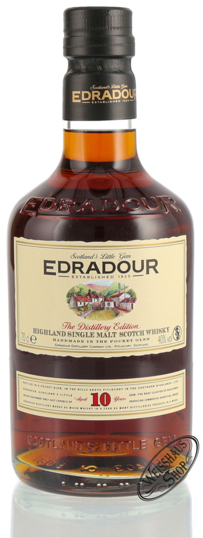 Edradour 10 YO Highland Whisky 43% vol. 0,70l