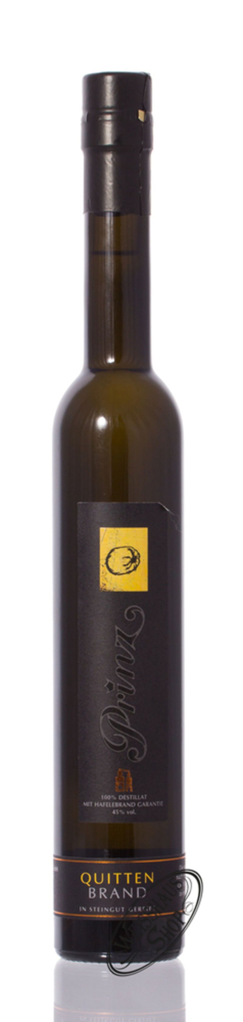 Prinz Hafele Quitten Brand 45% vol. 0,35l