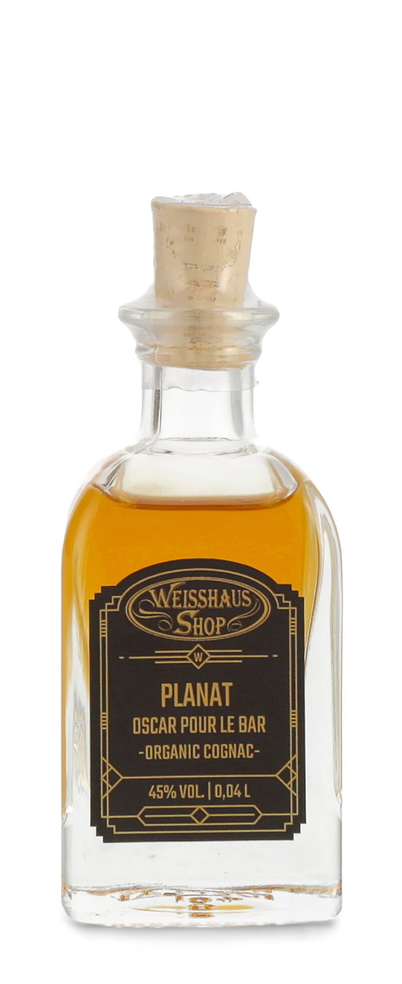 Planat Oscar Pour Le Bar Organic Cognac 45% vol. 0,04l Weisshaus Sample