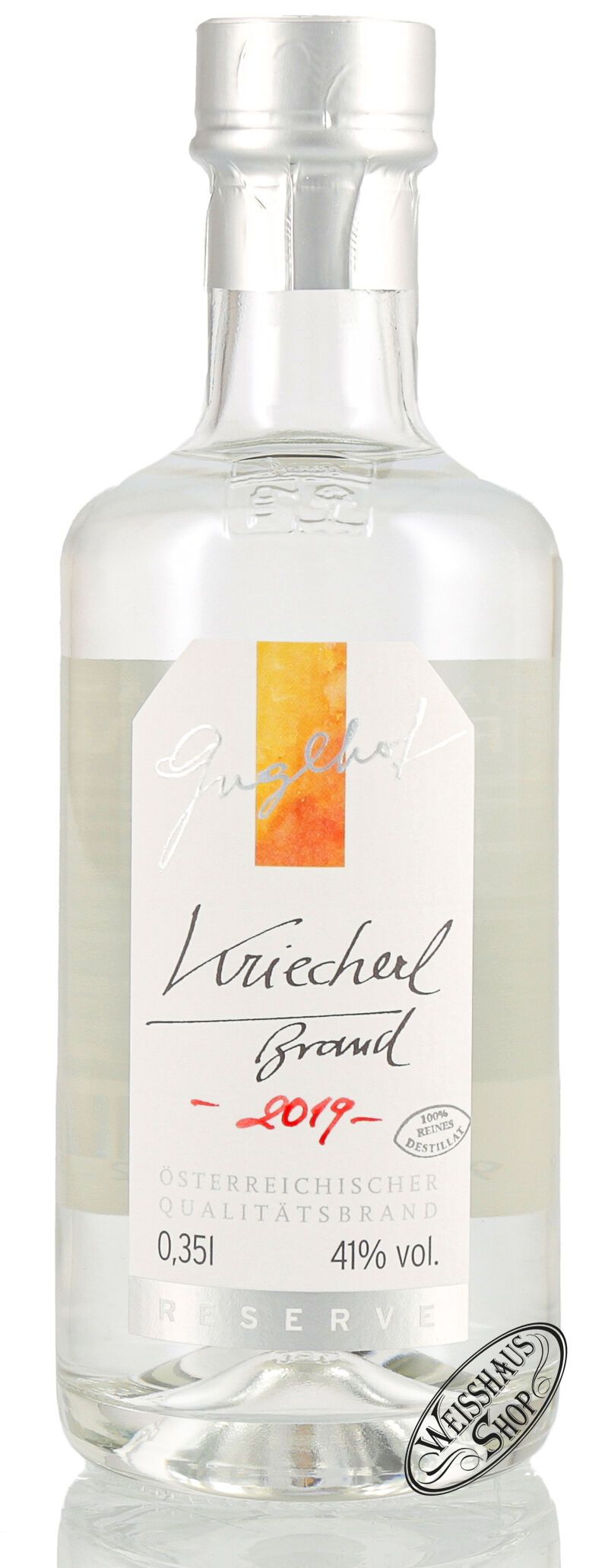 Guglhof Kriecherl Brand 41% vol. 0,35l Guglhof Kriecherl Brand 41% vol. 0,35l