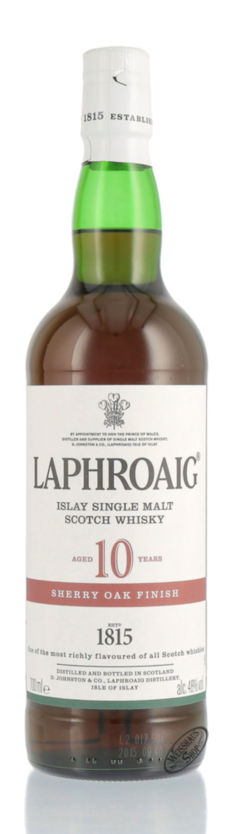 Laphroaig 10 YO Sherry Oak Finish Whisky 48% vol. 0,70l