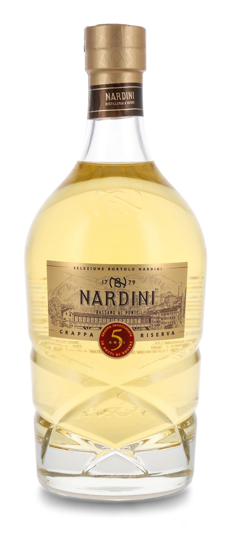 Nardini Grappa Riserva Selezione 5 anni 42% vol. 0,70l