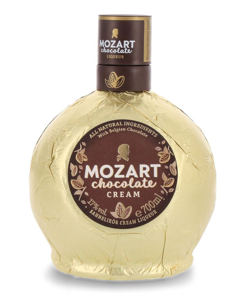 Mozart Chocolate Cream Gold Likör 17% vol. 0,70l