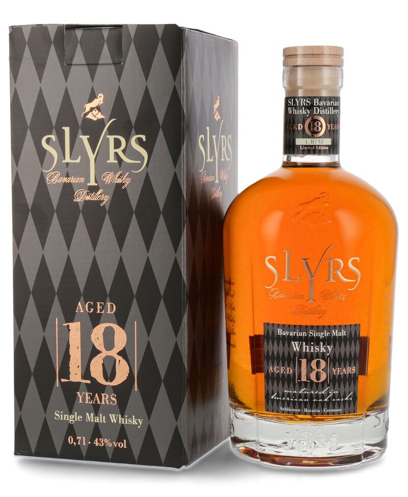 Slyrs 18 YO Whisky 43% vol. 0,70l