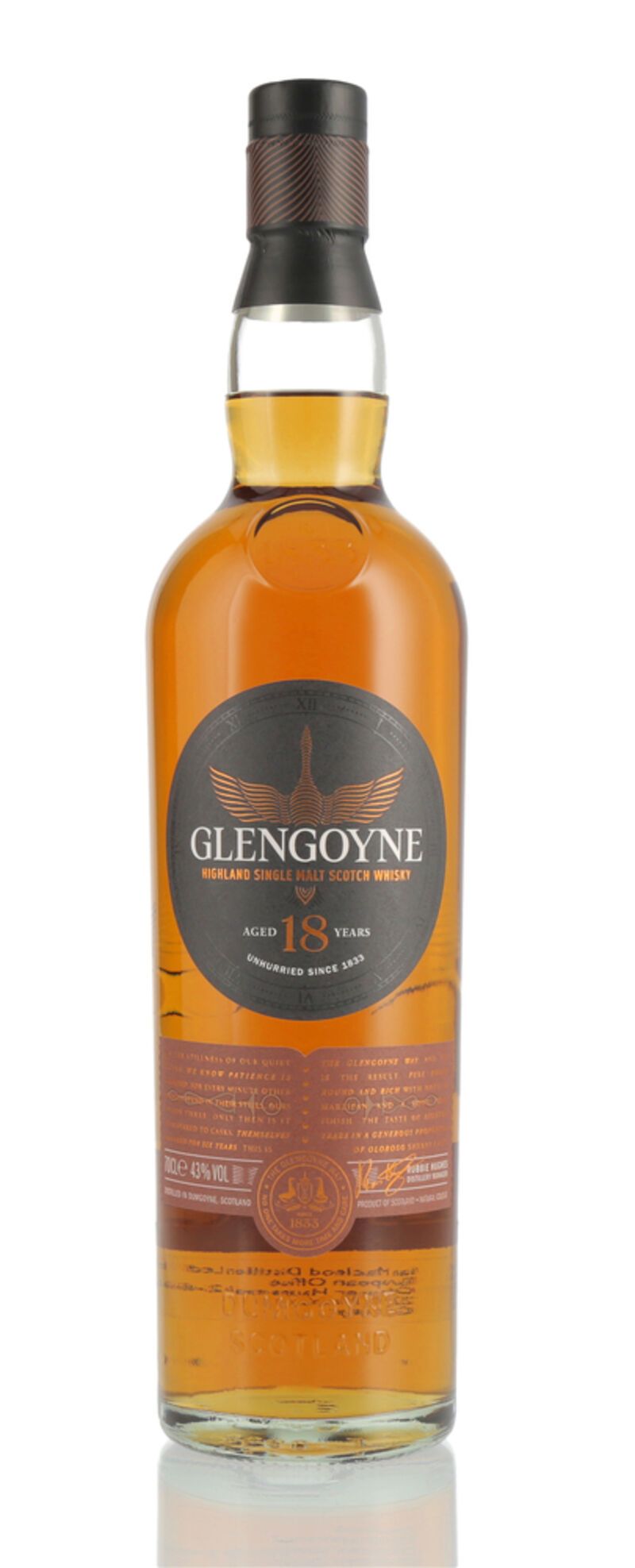Glengoyne 18 YO Single Malt Whisky 43% vol. 0,70l