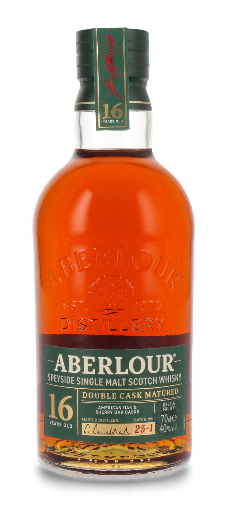 Aberlour 16 YO Single Malt Whisky 40% vol. 0,70l