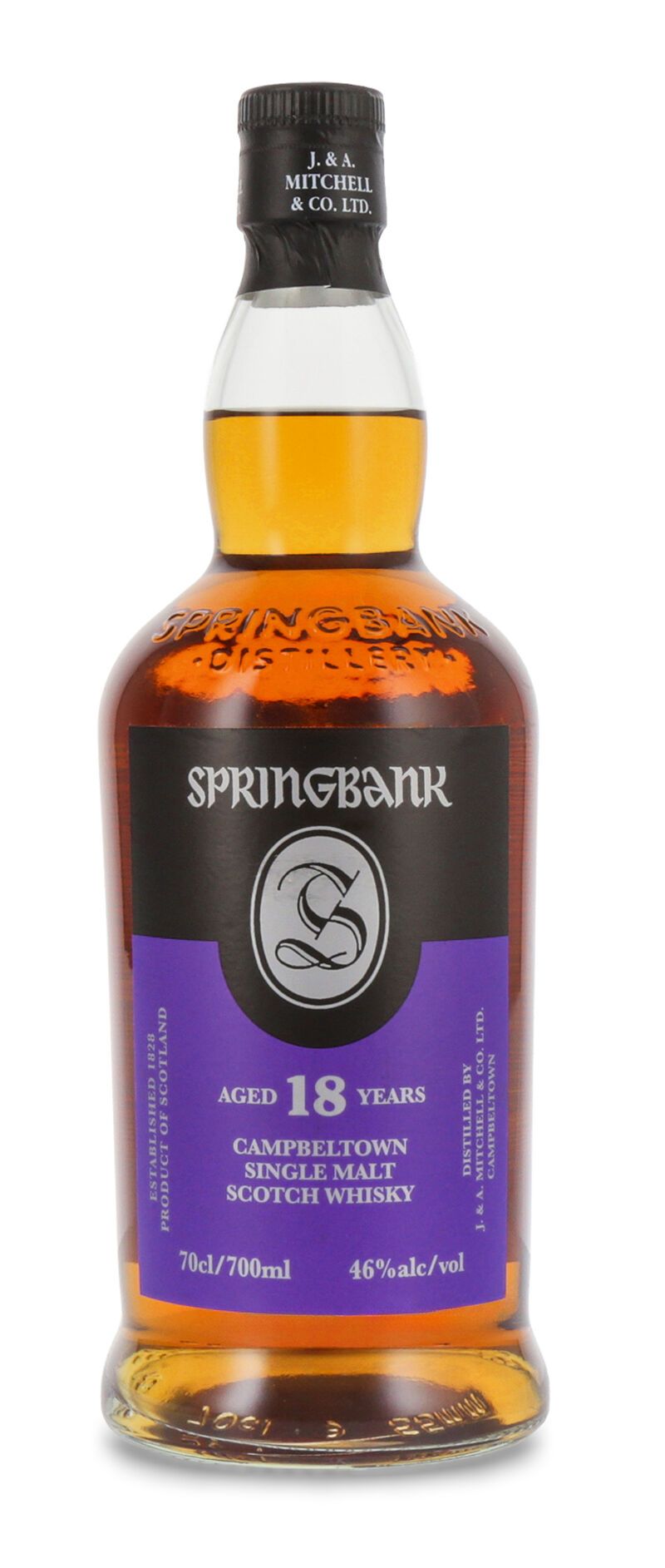 Springbank 18 YO Release Whisky 46% vol. 0,70l