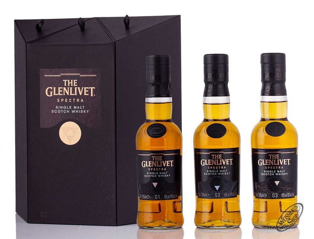 The Glenlivet Spectra 3 x 0,20l Whisky 40% vol. 0,60l