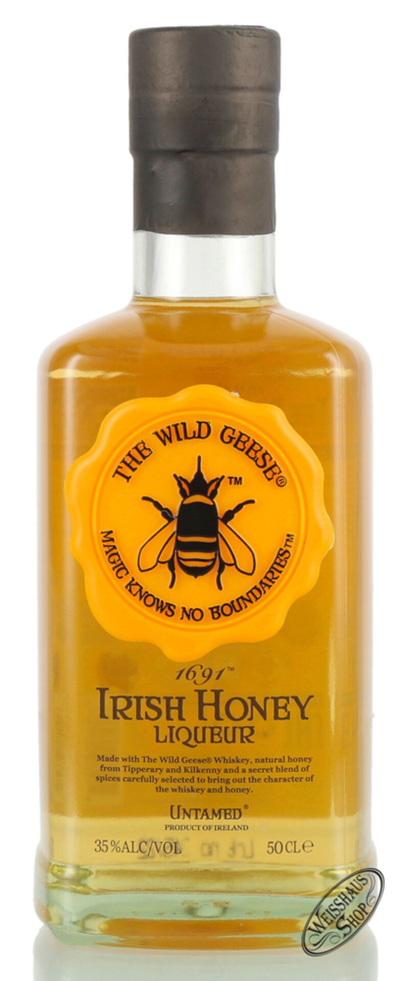 The Wild Geese Irish Honey Likör 35% vol. 0,50l The Wild Geese Irish Honey Likör 35% vol. 0,50l