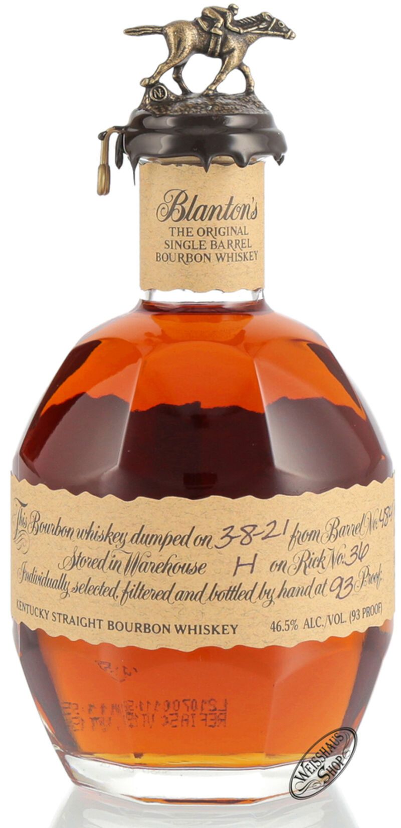 Blanton's The Original Whiskey 46,5% vol. 0,70l