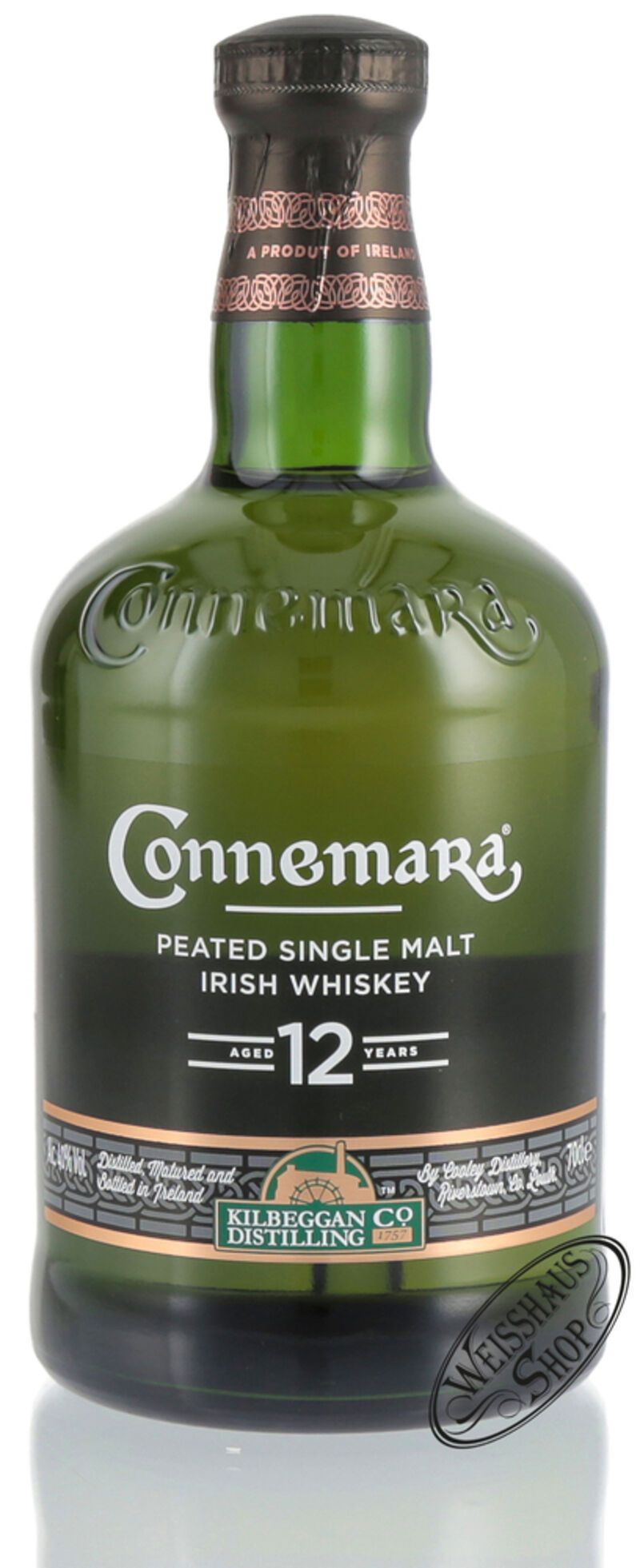 Connemara 12 YO Peated Irish Whiskey 40% vol. 0,70l B-Ware