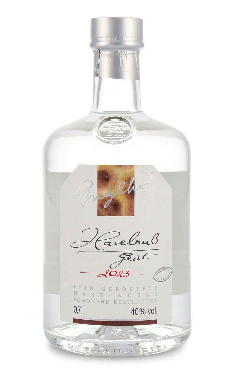 Guglhof Haselnuss Geist 40% vol. Jahrgangsbrand 0,70l