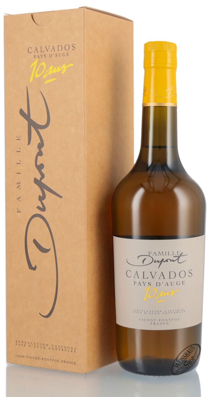 Dupont Pays d'Auge 10 YO Calvados 42% vol. 0,70l Dupont Pays d'Auge 10 YO Calvados 42% vol. 0,70l
