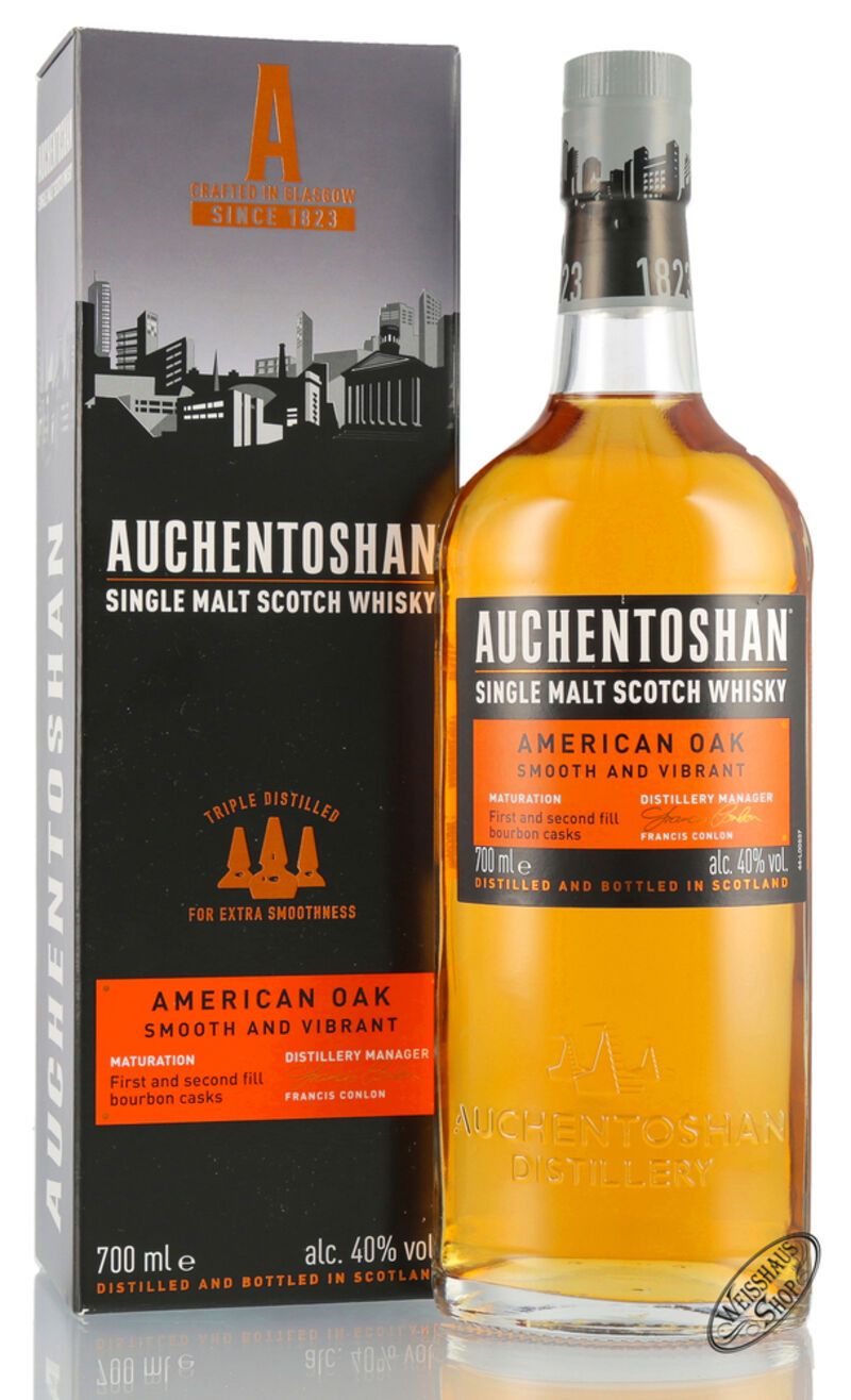 Auchentoshan American Oak Single Malt Whisky 40% vol. 0,70l Auchentoshan American Oak Single Malt Whisky 40% vol. 0,70l