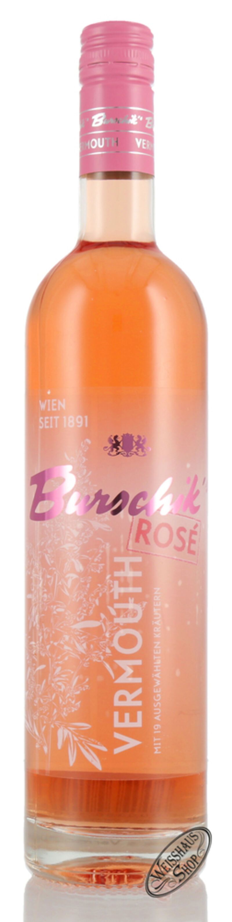 Burschik's Rosé Vermouth 16% vol. 0,75l