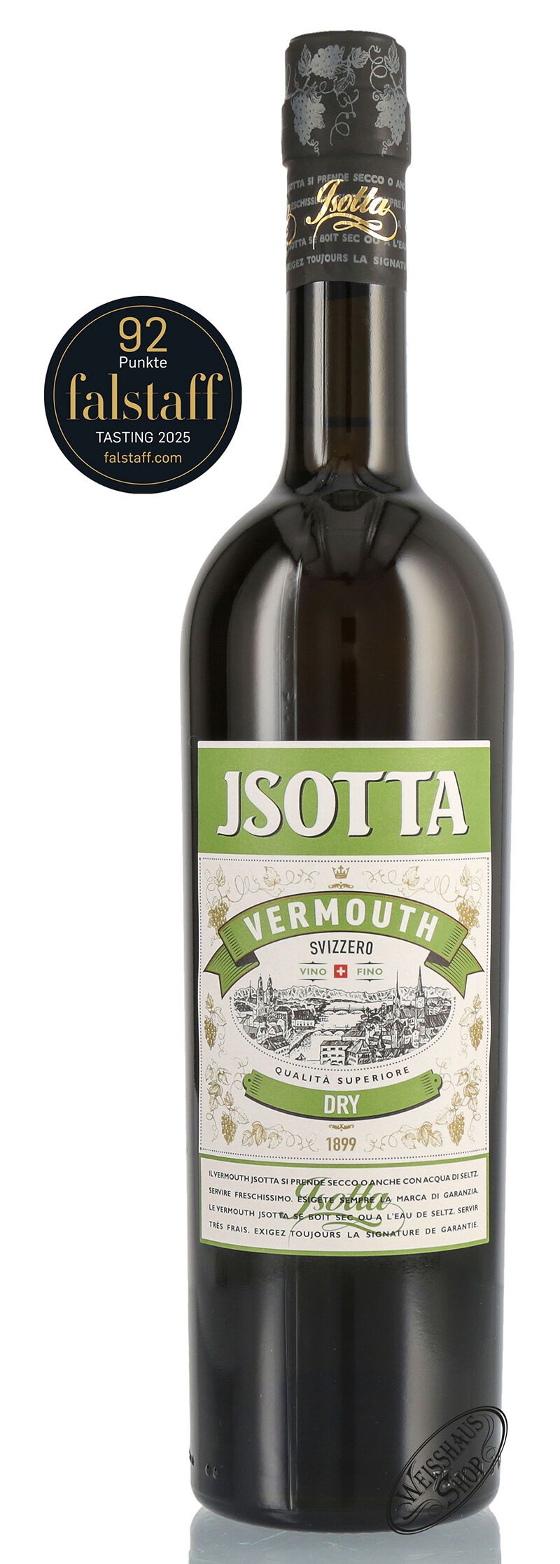 Jsotta Swiss Vermouth Dry 17% vol. 0,75l Jsotta Swiss Vermouth Dry 17% vol. 0,75l