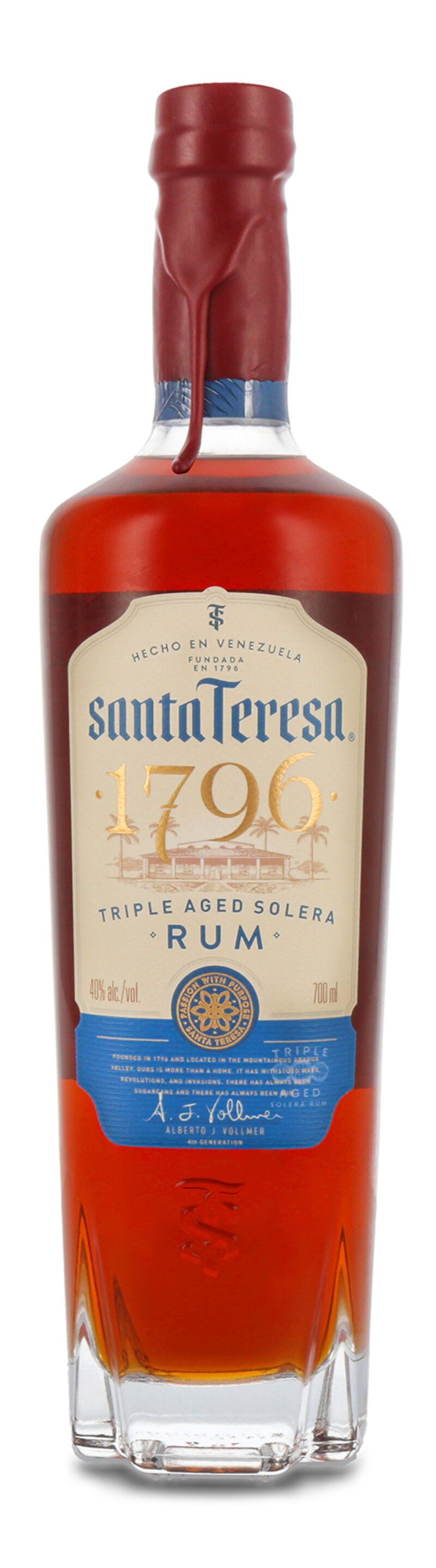 Santa Teresa 1796 Antiguo de Solera Rum 40% vol. 0,70l