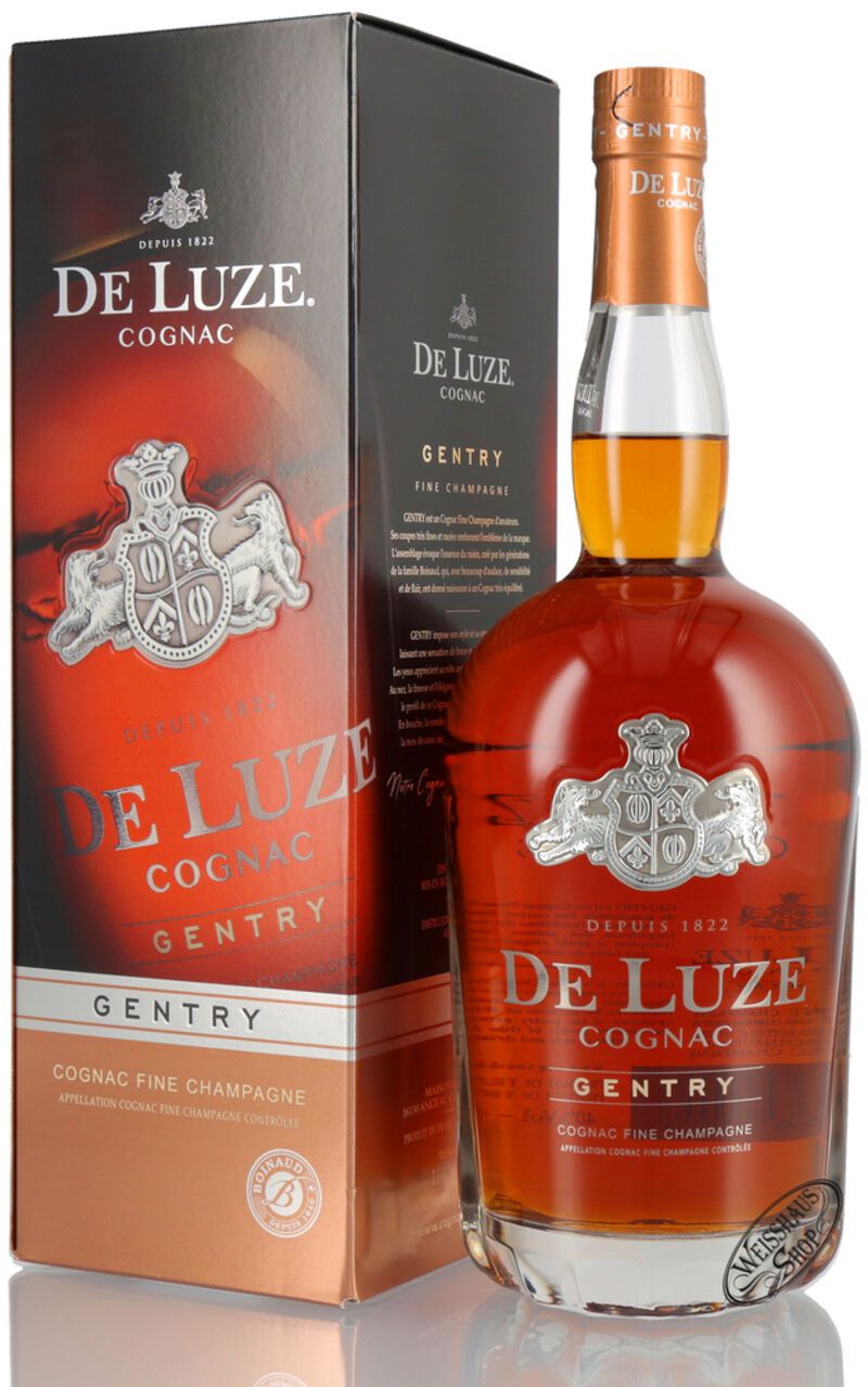 De Luze VS Fine Champagne Cognac Gentry 40% vol. 1,0l
