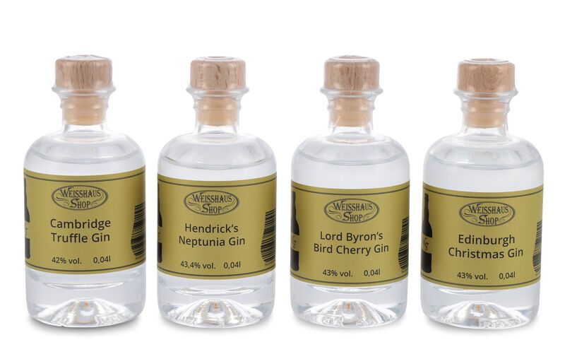 Taste and Match - Four Seasons Gin 4 x 0,04l Weisshaus Sample Set