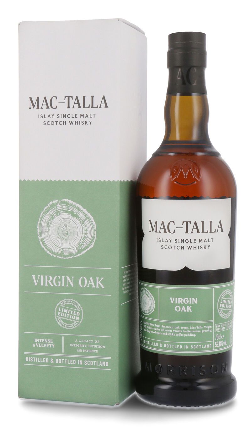 Mac-Talla Virgin Oak Limited Edition Single Malt Whisky 53.8% vol. vol. 0,70l