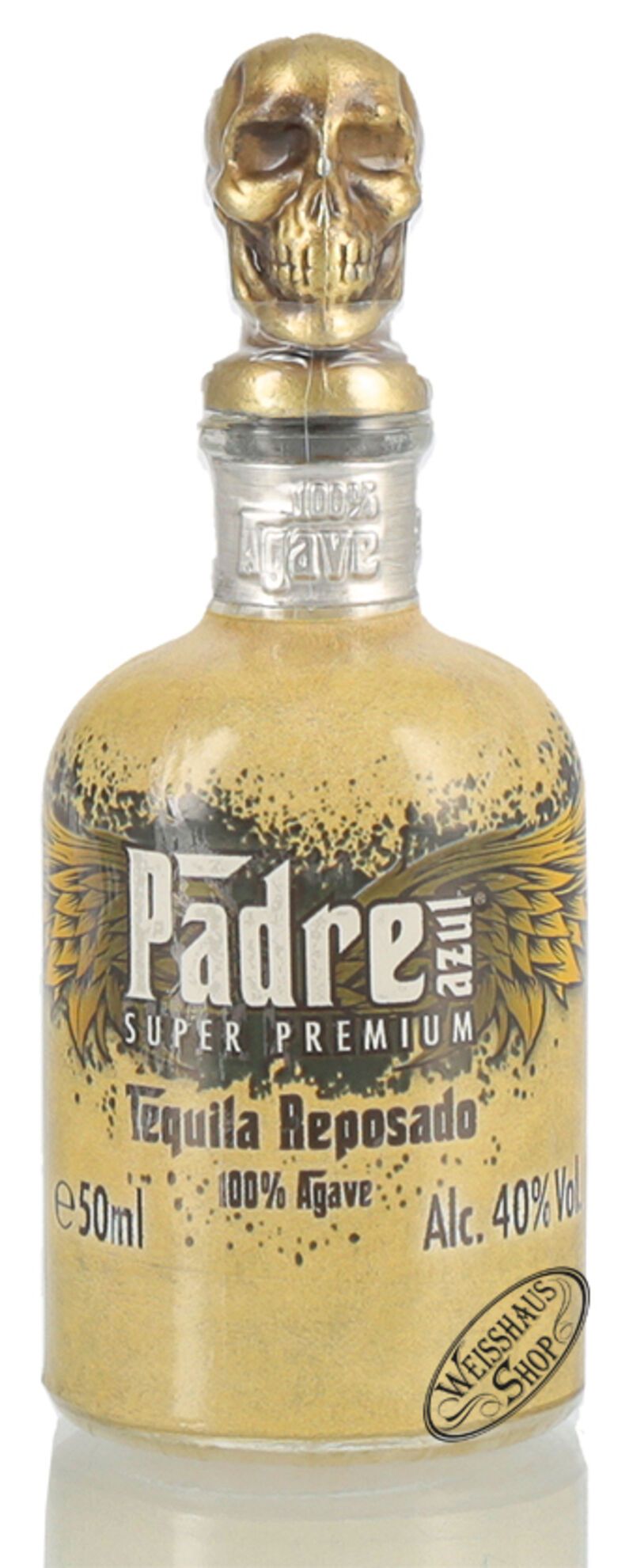 Padre azul Reposado Tequila 40% vol. 0,05l Miniatur