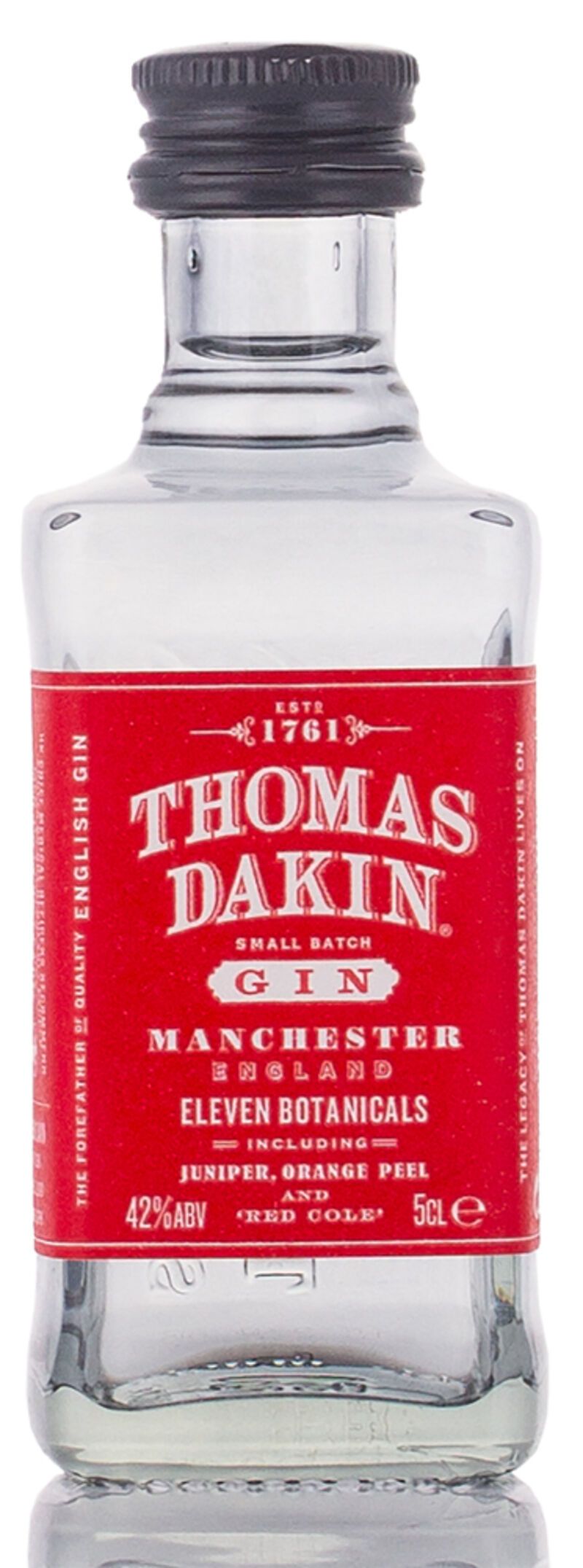 Thomas Dakin Small Batch Gin 42% vol. 0,05l Miniatur Thomas Dakin Small Batch Gin 42% vol. 0,05l Miniatur