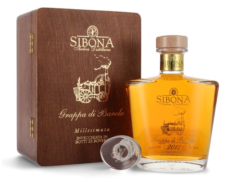 Sibona Grappa Riserva Speciale 2011 Barolo 44% vol. 0,70l