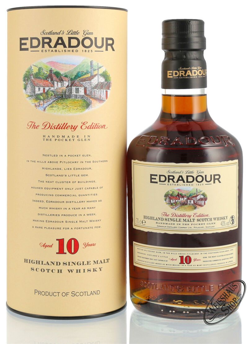 Edradour 10 YO Highland Whisky 43% vol. 0,70l