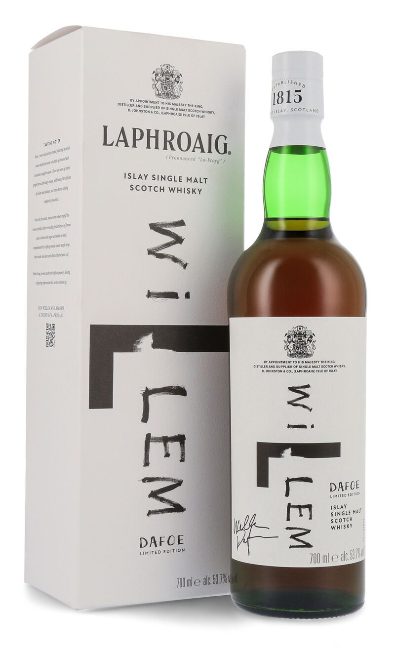 Laphroaig x Willem Dafoe 14 YO Whisky 53,7% vol. 0,70l 