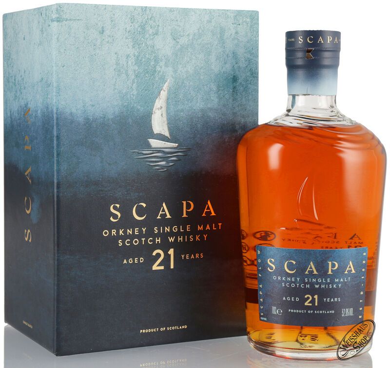 Scapa 21 Year Old Orkney Whisky 52,9% vol. 0,70l