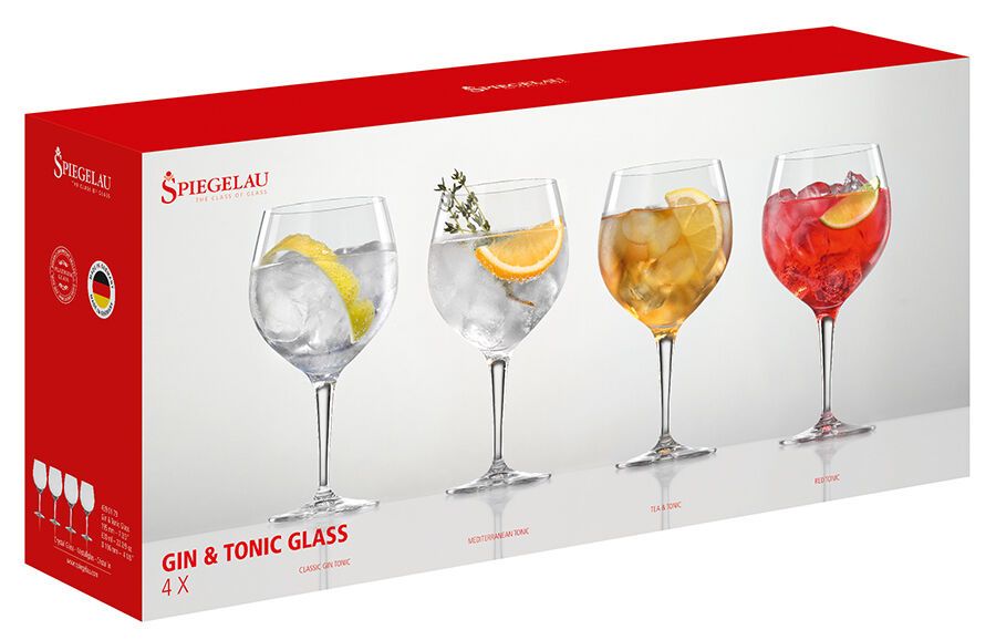 Spiegelau Gin Tonic Set 4 Gläser Spiegelau Gin Tonic Set 4 Gläser