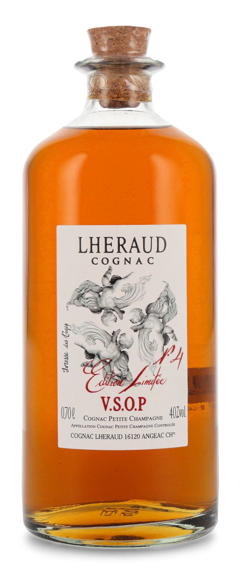Lhéraud VSOP Edition Limitée N°4 Cognac 40% vol. 0,70l