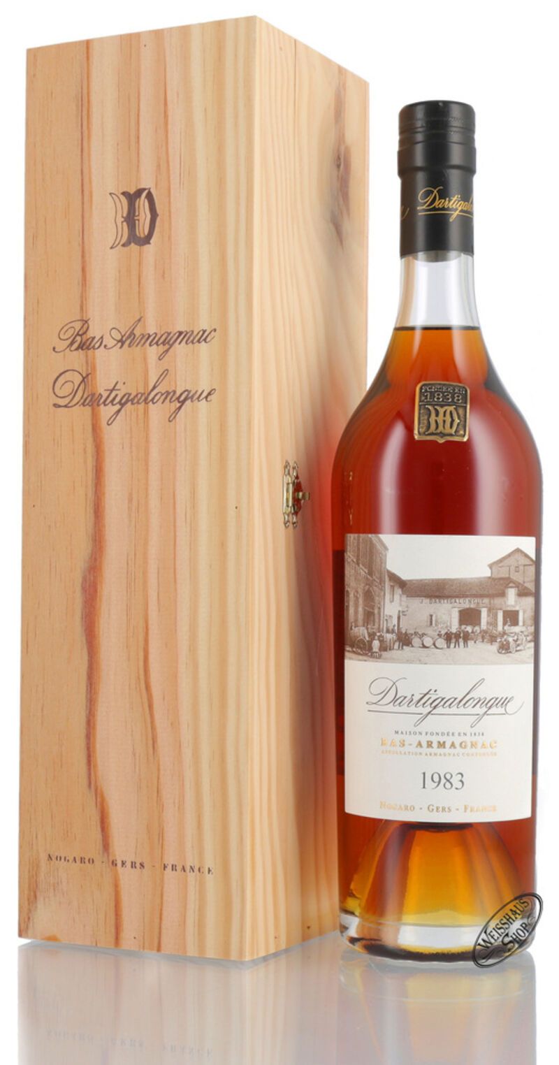 Dartigalongue Vintage 1983 Armagnac 40% vol. 0,70l Dartigalongue Vintage 1983 Armagnac 40% vol. 0,70l