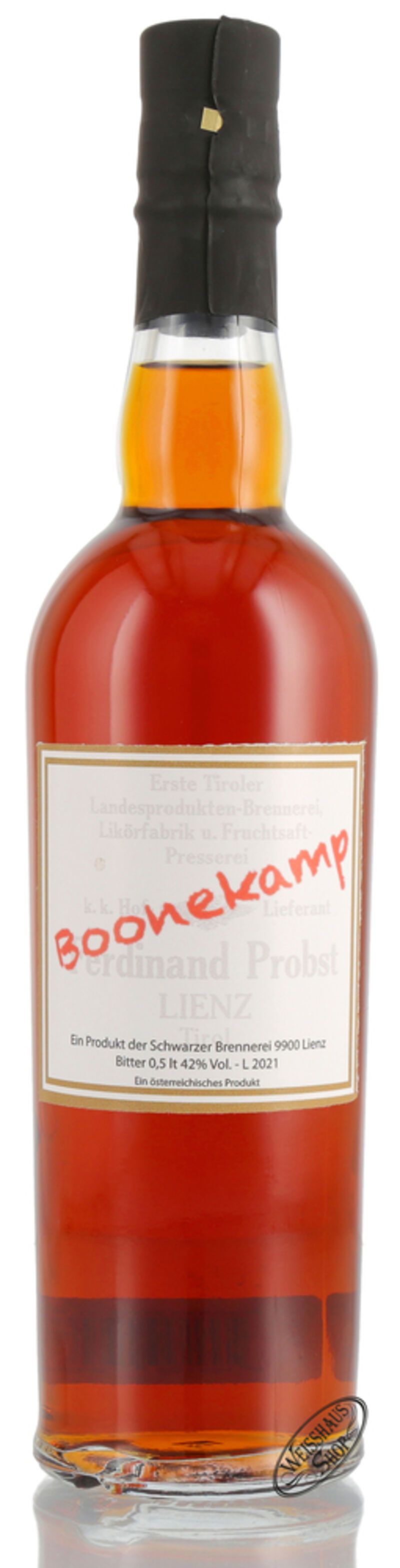 Schwarzer Boonekamp 42% vol. 0,50l Schwarzer Boonekamp 42% vol. 0,50l