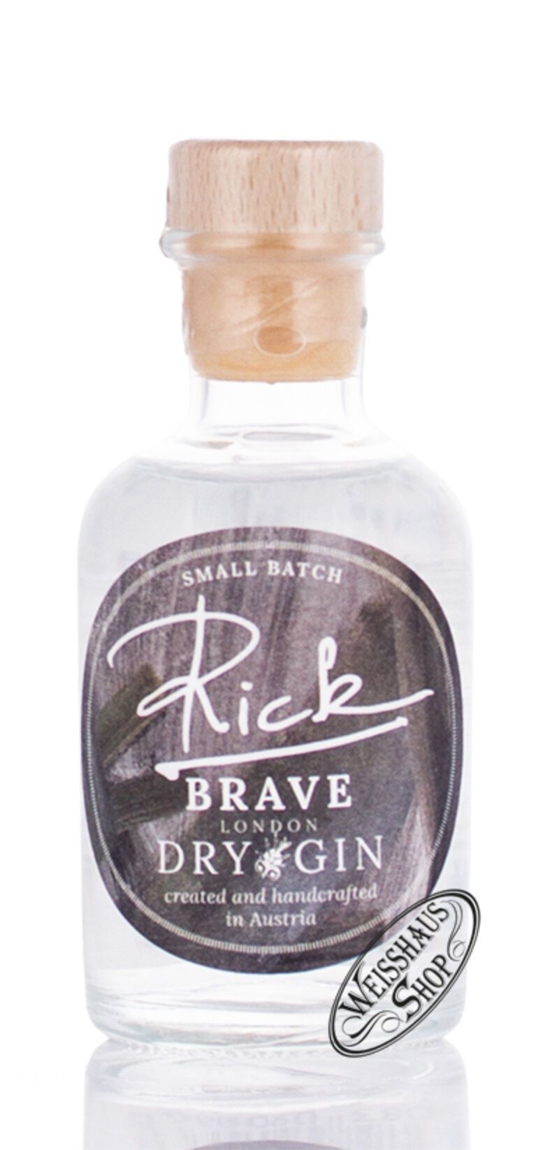 Rick Brave BIO Gin 47% vol. 0,05l Miniatur Rick Brave BIO Gin 47% vol. 0,05l Miniatur