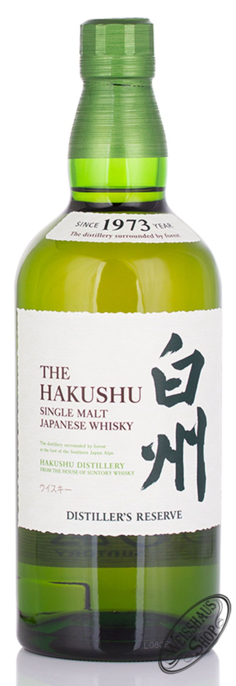 Hakushu Distillers Reserve Japanese Whisky 43% vol. 0,70l