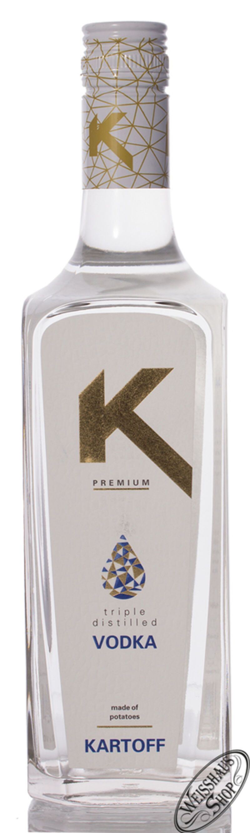 Kartoff Vodka 40% vol. 0,70l Kartoff Vodka 40% vol. 0,70l