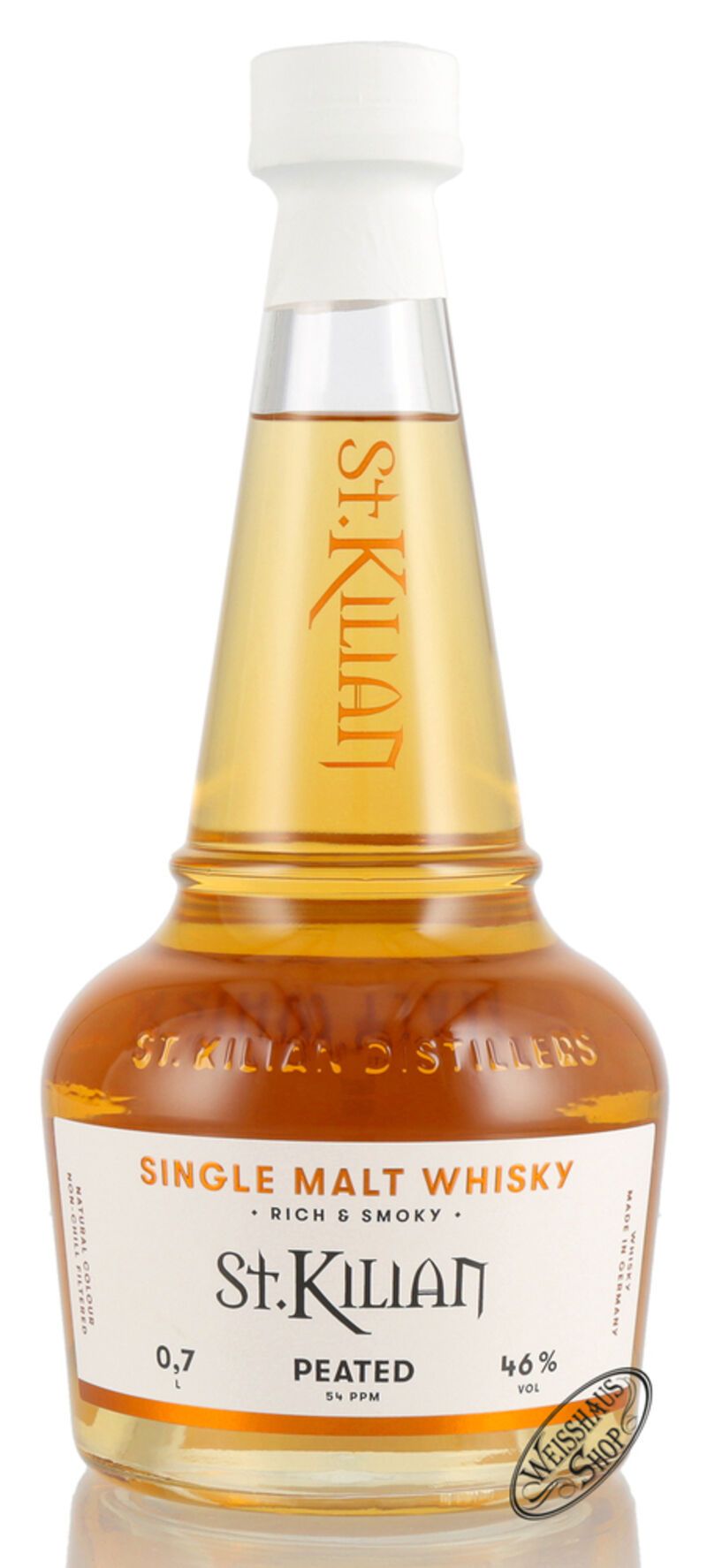 St. Kilian Peated Rich & Smoky Single Malt Whisky 46% vol. 0,70l St. Kilian Peated Rich & Smoky Single Malt Whisky 46% vol. 0,70l