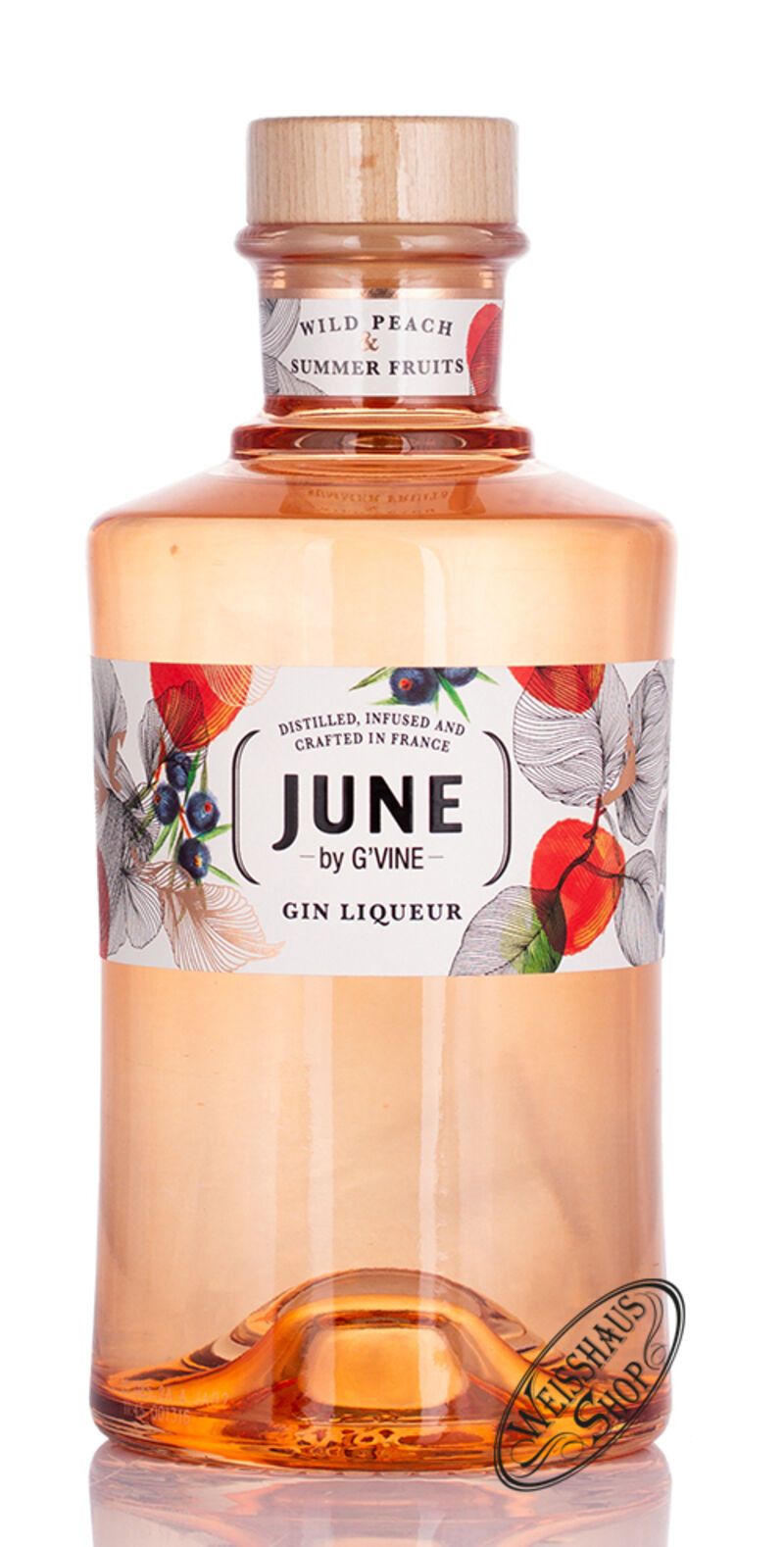 June by G-Vine Peach & Summer Fruits Gin Liqueur 37,5% vol. 0,70l