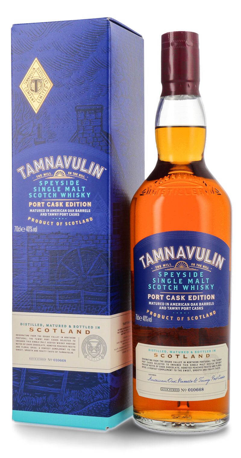 Tamnavulin Port Cask Edition Whisky 40% vol. 0,70l