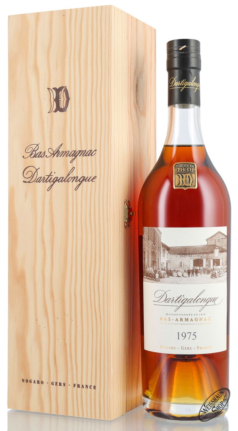 Dartigalongue Vintage 1975 Armagnac 42% vol. 0,70l Dartigalongue Vintage 1975 Armagnac 42% vol. 0,70l