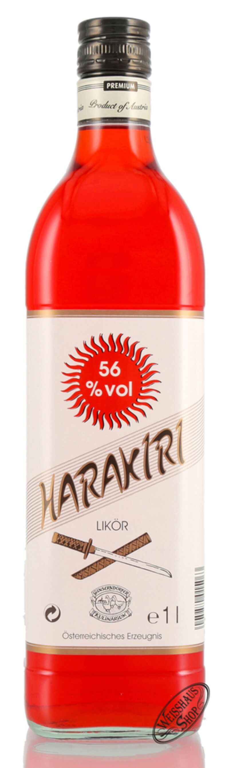 Auersthaler Harakiri 56% vol. 1,0l