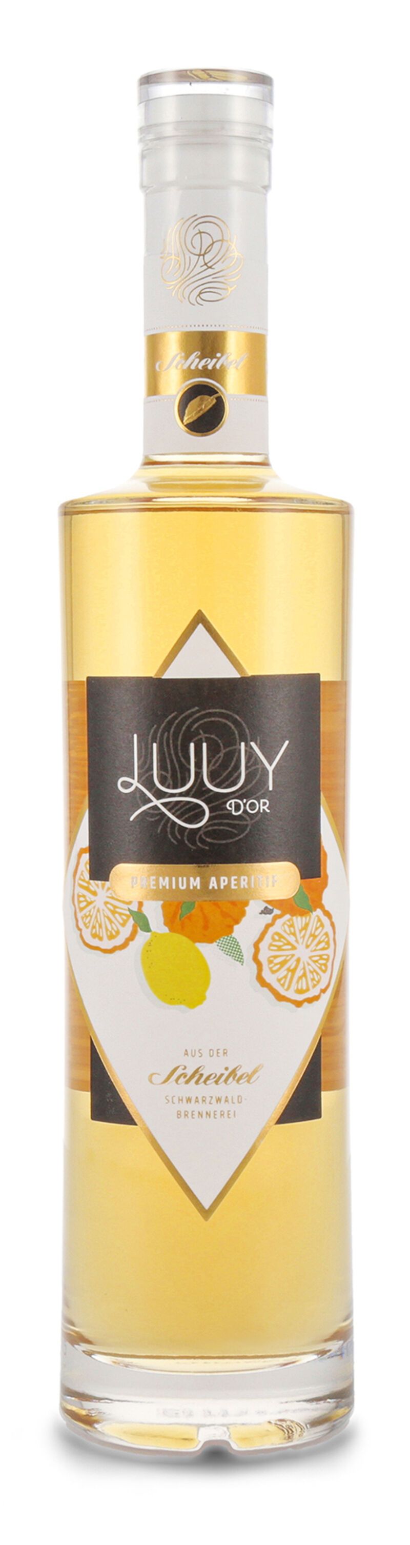 Scheibel Luuy D'or Premium Aperitif Likör 28% vol. 0,50l Scheibel Luuy D'or Premium Aperitif Likör 28% vol. 0,50l
