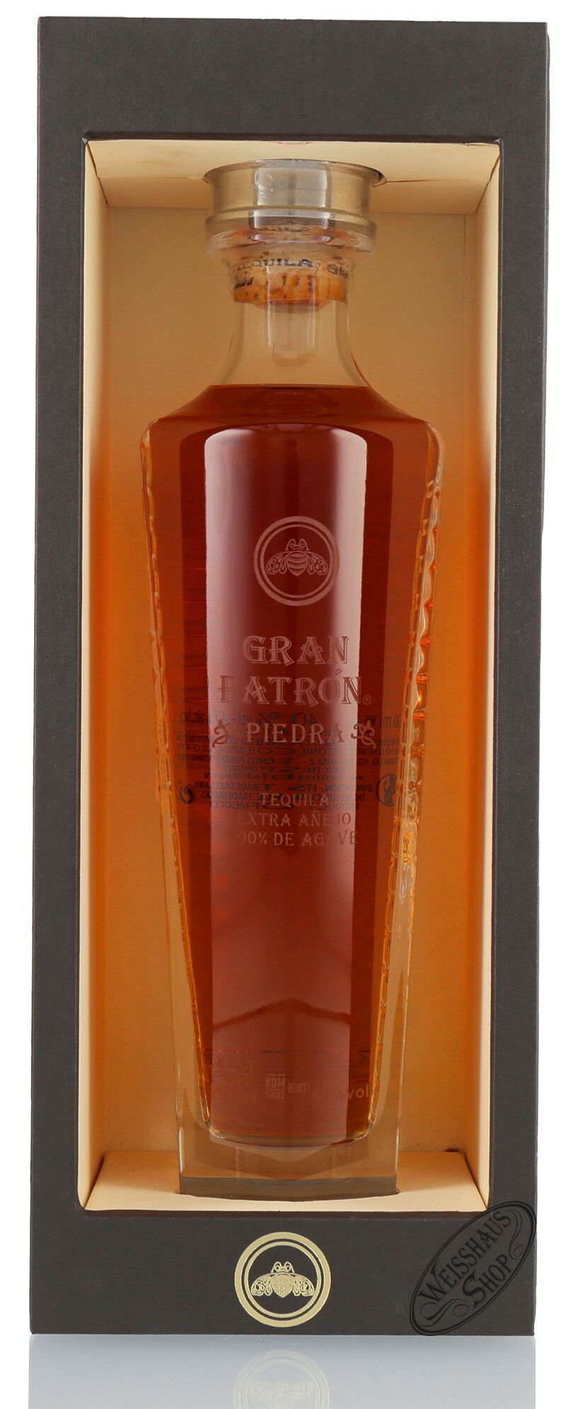 Patron Extra Anejo Piedra Tequila 40% vol. 0,70l
