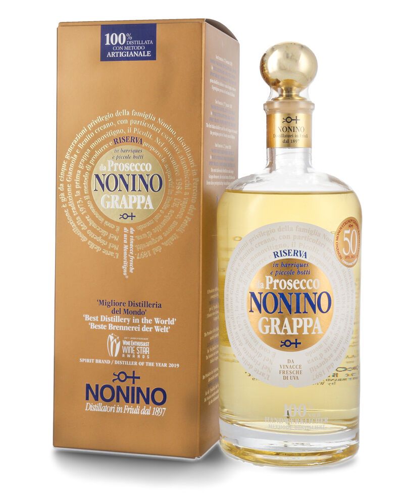 Nonino Grappa Il Prosecco Barrique Monovitigno 41% vol. 0,70l Nonino Grappa Il Prosecco Barrique Monovitigno 41% vol. 0,70l